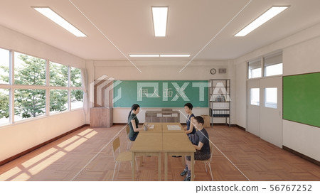 School personal interview with people, with blackboard letters, illustration 16 School personal interview with people, with blackboard letters, illustration 16 56767252