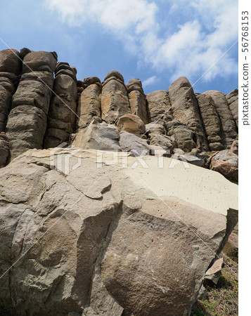 柱狀玄武岩/琵琶湖/ Tourai，台灣/柱狀玄武岩，台灣胡景 56768153