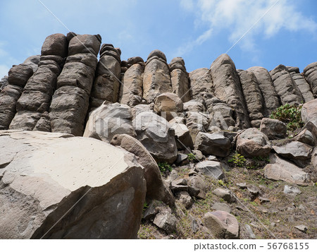 柱狀玄武岩/琵琶湖/ Tourai，台灣/柱狀玄武岩，台灣胡景 56768155