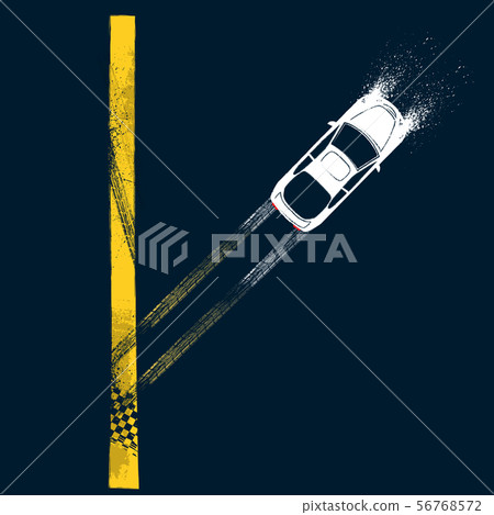 Grunge tire black car background 56768572