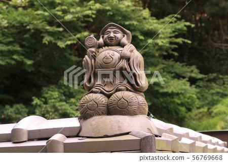 【四國88寺院】愛媛縣松山市大黑天瓦造像大仙寺52號 56769668