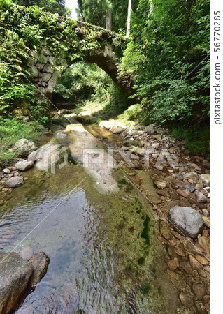 Takigahara arch stone bridge group east exit bridge Takigahara arch stone bridge group east exit bridge 56770285