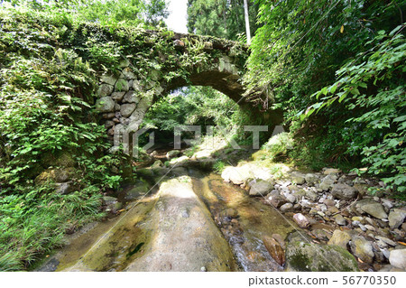 Takigahara arch stone bridge group east exit bridge Takigahara arch stone bridge group east exit bridge 56770350