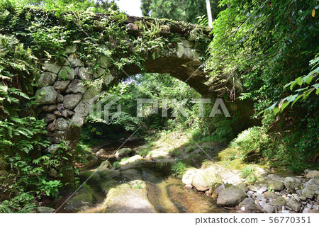 Takigahara arch stone bridge group east exit bridge Takigahara arch stone bridge group east exit bridge 56770351