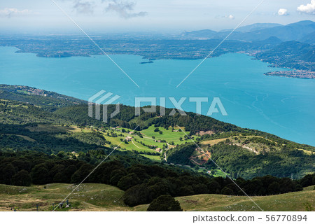 Lake Garda and Alps - Monte Baldo Italy Lake Garda and Alps - Monte Baldo Italy 56770894