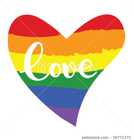 Lgbt love heart for wedding valentine anniversary Lgbt love heart for wedding valentine anniversary 56771375