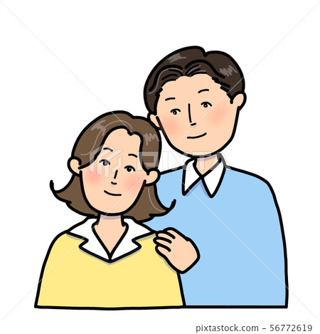 Cuddling young couple 56772619