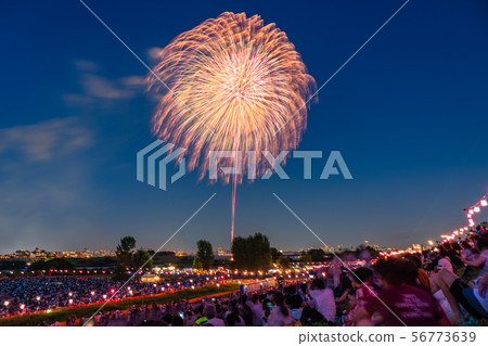 "Tokyo" Itabashi Fireworks Display / Summer Image 56773639