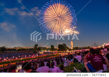 “東京”板橋煙花匯演/夏季圖像 56773641