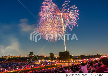 “東京”板橋煙花匯演/夏季圖像 “東京”板橋煙花匯演/夏季圖像 56773649