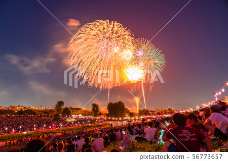 "Tokyo" Itabashi Fireworks Display / Summer Image 56773657