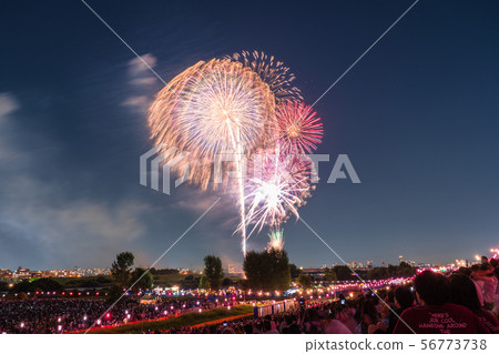 "Tokyo" Itabashi Fireworks Display / Summer Image 56773738