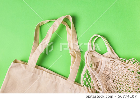 Cotton bags for free plastic shopping. 56774107