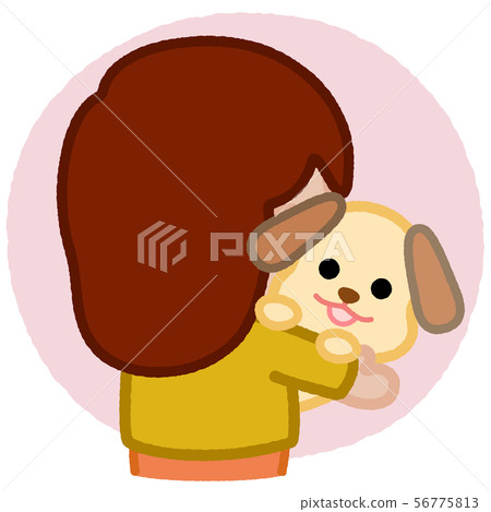 心愛的狗卡通 56775813