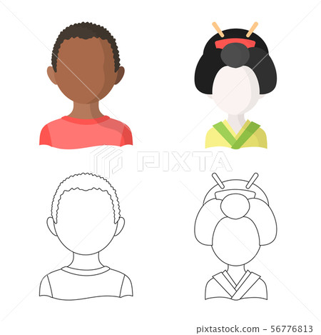 Vector illustration of imitator and resident sign. Set of imitator and culture stock vector Vector illustration of imitator and resident sign. Set of imitator and culture stock vector 56776813