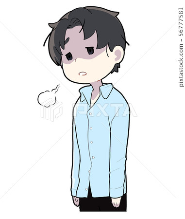 Male with bad complexion Male with bad complexion 56777581