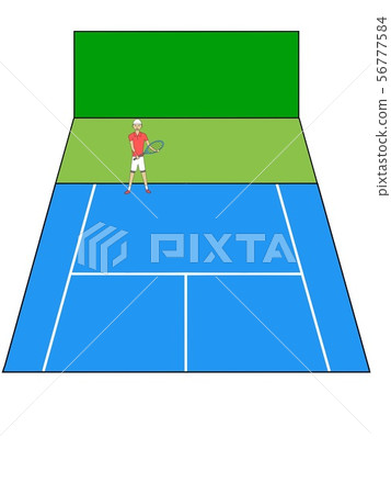 Tennis singles 56777584