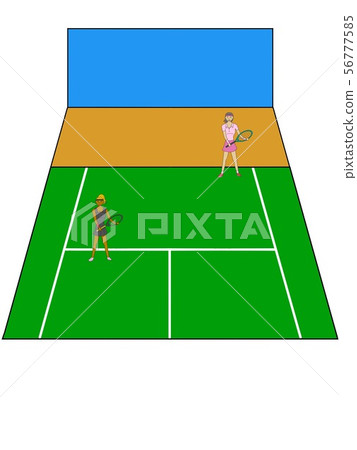 Tennis doubles 56777585