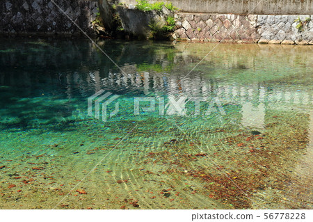 100個選定的著名水域,山口縣,美瑛市,別府本特尼克 100個選定的著名水域,山口縣,美瑛市,別府本特尼克 56778228