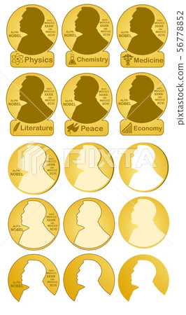Nobel prizes in Physics, Chemistry, Medicine, Literature, Economic, Peace. 56778852