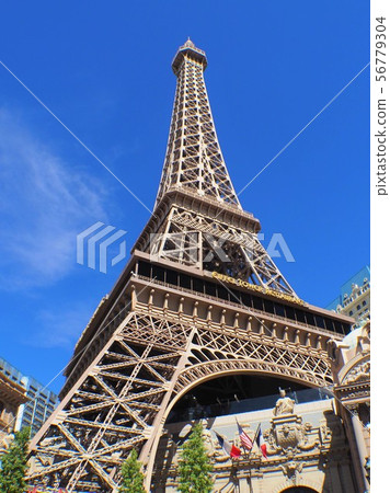 The Eiffel Tower in Las Vegas 56779304