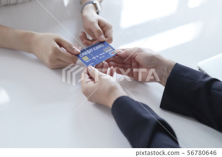 Credit card payment 56780646