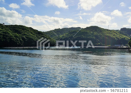 天草渡輪港口Kuranomoto港口長島鎮鹿兒島縣周邊景觀 56781211