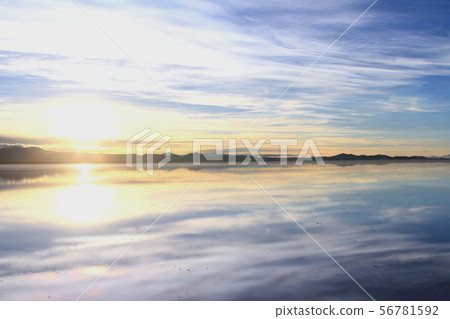 Uyuni鹽湖滿天星斗的天空 Uyuni鹽湖滿天星斗的天空 56781592