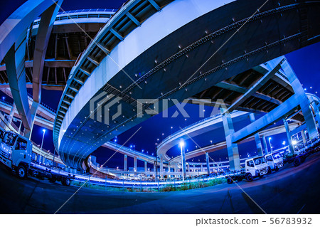 Tokyo Metropolitan Expressway Bay Line, Daikoku Junction (Tsurumi Ward, Yokohama City) 56783932