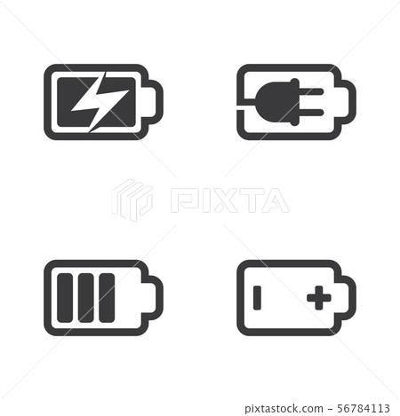 battery icon illustration design 56784113