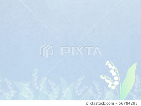 Background material _ Lily of the valley 56784295