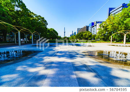 [Nagoya Symbol] Nagoya TV Tower in Hisaya-odori Park 56784595
