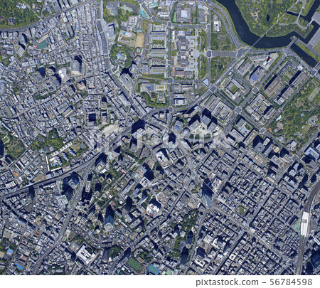 真實鳥瞰Toranomon / Aerial,2018年 真實鳥瞰Toranomon / Aerial,2018年 56784598