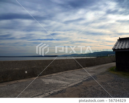 Sea of Japan landscape photo Akita Prefecture Sea of Japan landscape photo Akita Prefecture 56784829