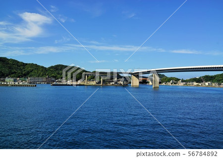 Scenery around Ushibuka port, Kagoshima prefecture Nagashima round trip ferry port, Amakusa city, Kumamoto prefecture Scenery around Ushibuka port, Kagoshima prefecture Nagashima round trip ferry port, Amakusa city, Kumamoto prefecture 56784892