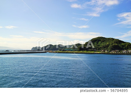 Scenery around Ushibuka port, Kagoshima prefecture Nagashima round trip ferry port, Amakusa city, Kumamoto prefecture Scenery around Ushibuka port, Kagoshima prefecture Nagashima round trip ferry port, Amakusa city, Kumamoto prefecture 56784895
