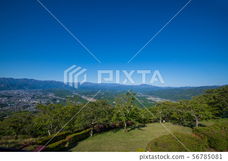 From Minoyama Park Observation Deck, Chichibu City 56785081
