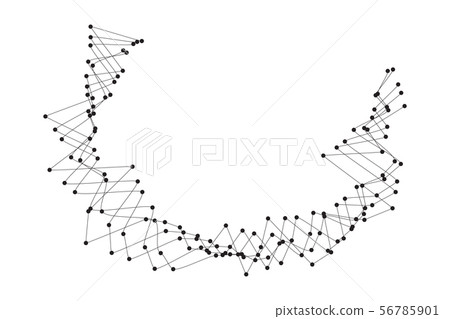 Vector Abstract Shape Geometric element for design - Stock Illustration ...