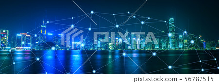 Network and Connection city Network and Connection city 56787515