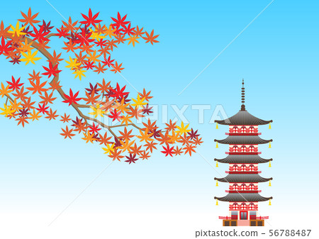 秋葉和五層寶塔 56788487