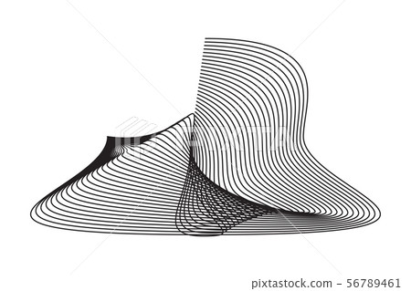 Vector Abstract Shape Geometric element for design - Stock Illustration ...