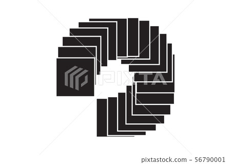 Vector Abstract Shape Geometric element for design 56790001