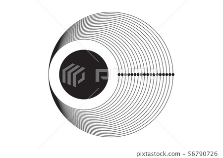 Vector Abstract Shape Geometric element for design 56790726