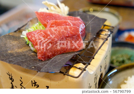 Hida beef's bamboo charcoal Hida beef's bamboo charcoal 56790799