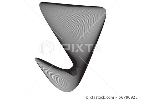 Vector Abstract Shape Geometric element for design Vector Abstract Shape Geometric element for design 56790925
