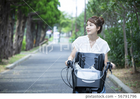  Female Mamachari Bicycle Pick-up Commuter Commute Housewife 56791796