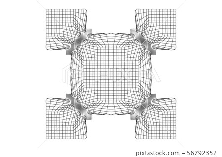 Vector Abstract Shape Geometric element for design Vector Abstract Shape Geometric element for design 56792352