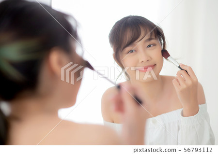 Beauty portrait young asian woman smile with face Beauty portrait young asian woman smile with face 56793112