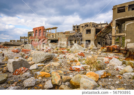 Gunkanjima Island, Nagasaki, Japan 56793891