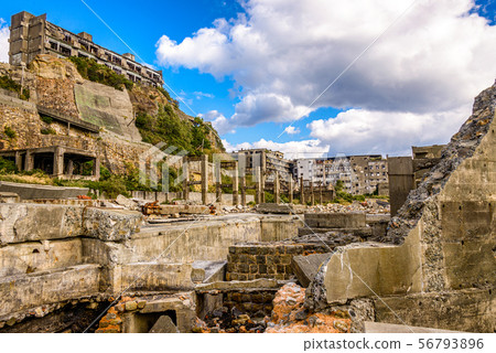 Gunkanjima Island, Nagasaki, Japan 56793896